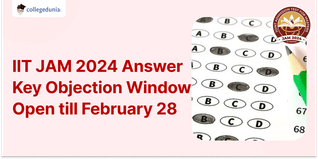 IIT JAM 2024 Answer Key Objection Window Open till February 28; Get Direct Link Here